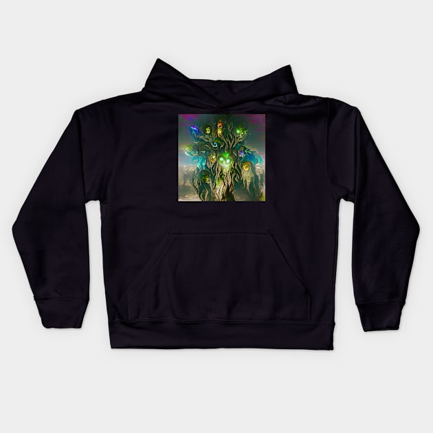 Tree of Souls Kids Hoodie by Eve Store